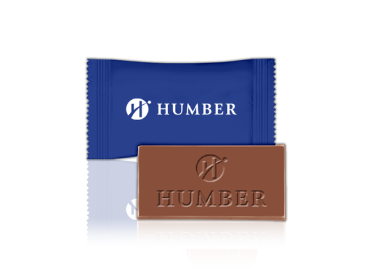 15G Individually Flow Wrapped Customized Chocolates