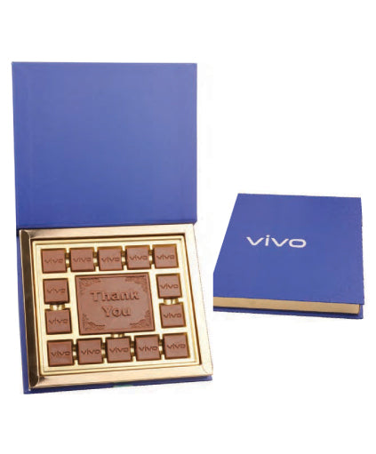 14 Piece Custom Chocolate + Bar in Combination Box