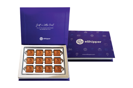 12 Piece Custom Chocolate Combination Box