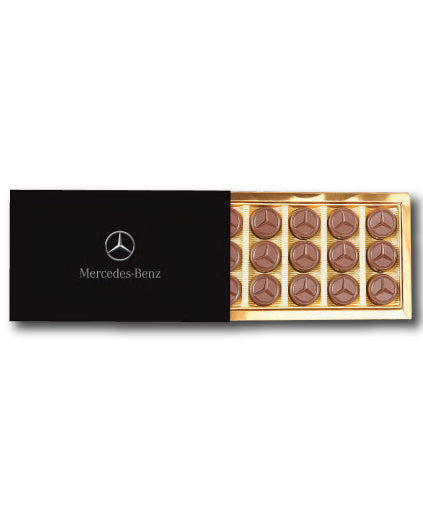 15 Piece Custom Chocolate in a Soft Gliding Box